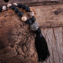 Japamala Tribal 108 Contas - Com Pedras Naturais