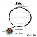 Colar Orgonite Hamsá