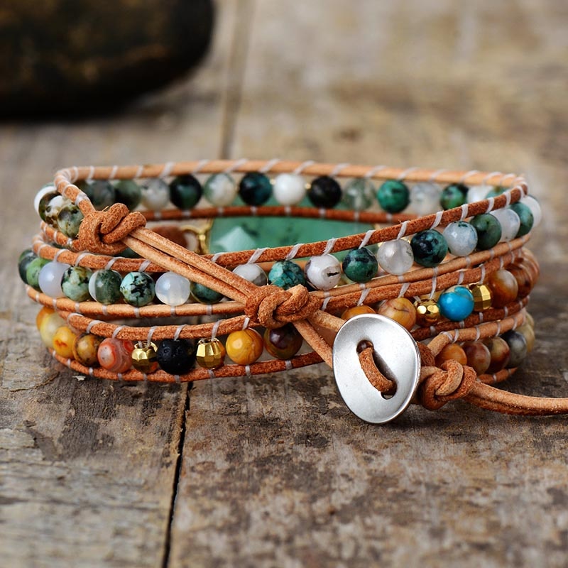 Pulseira Jade - Pedra Jade Natural