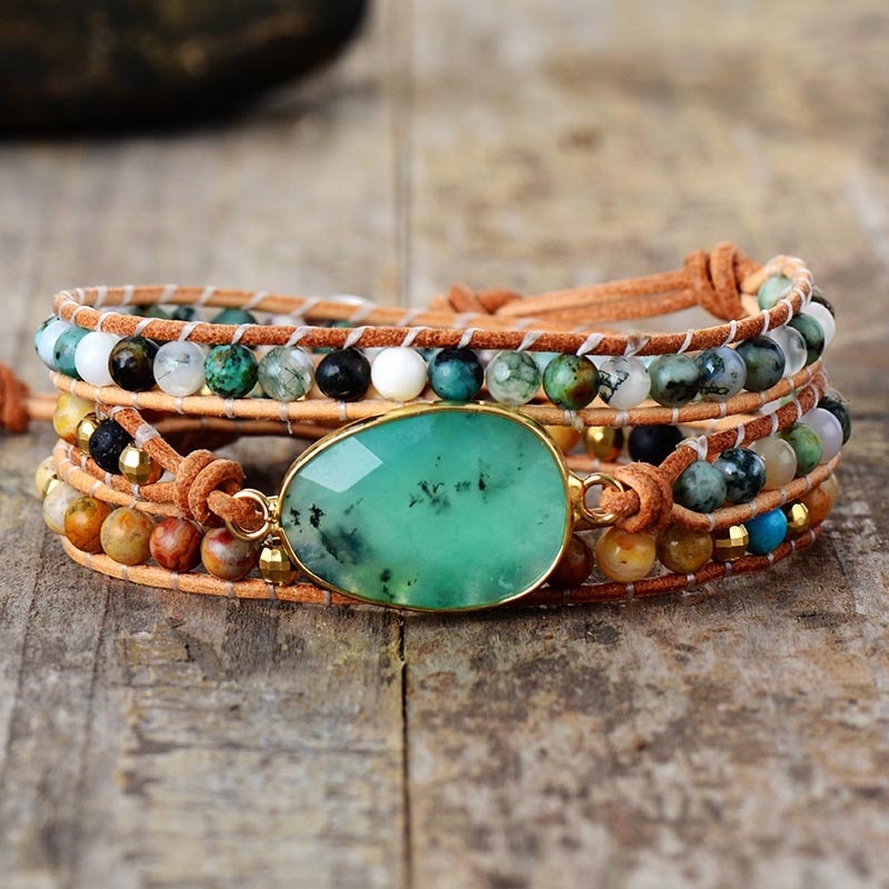 Pulseira Jade - Pedra Jade Natural