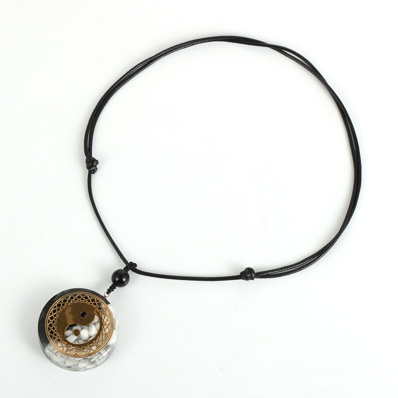 Colar Orgonite Yin Yang
