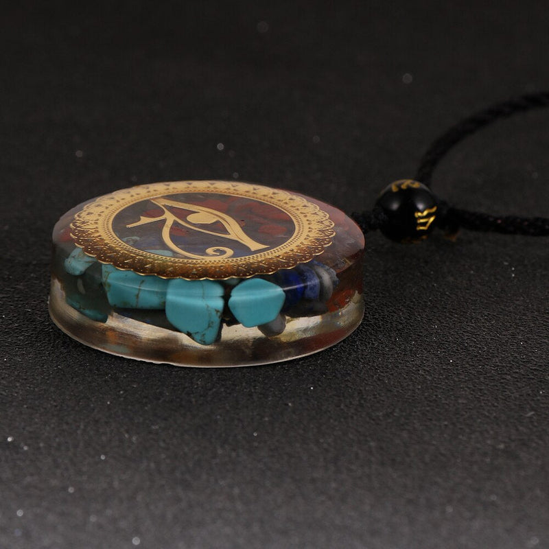 Colar Orgonite Olho de Hórus