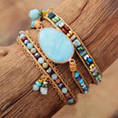 Pulseira Equilibrium Amazonite - Amazonita Natural