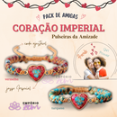 Pulseira Coração Imperial - Pulseira da Amizade