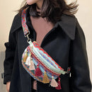 Bolsa de Cintura Boho - Crossbody