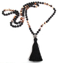 Japamala Tribal 108 Contas - Com Pedras Naturais