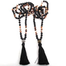 Japamala Tribal 108 Contas - Com Pedras Naturais