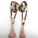 Japamala Tribal 108 Contas - Com Pedras Naturais