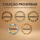 Coleção Prosperar - Coleção de Pulseiras de Pedras Naturais