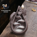 Incensário Cascata - Dragão Chinês