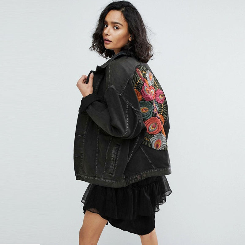Jaqueta Jeans Oversized - Gypsy Vintage