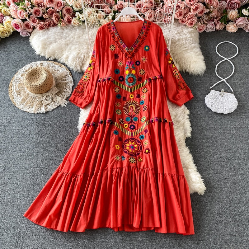 Vestido Místico - Estilo Cottagecore
