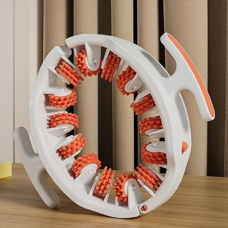 Drena Roller massageador linfático com rolos estimulantes para drenagem linfática e relaxamento corporal