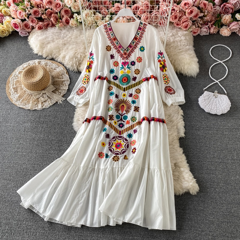Vestido Místico - Estilo Cottagecore
