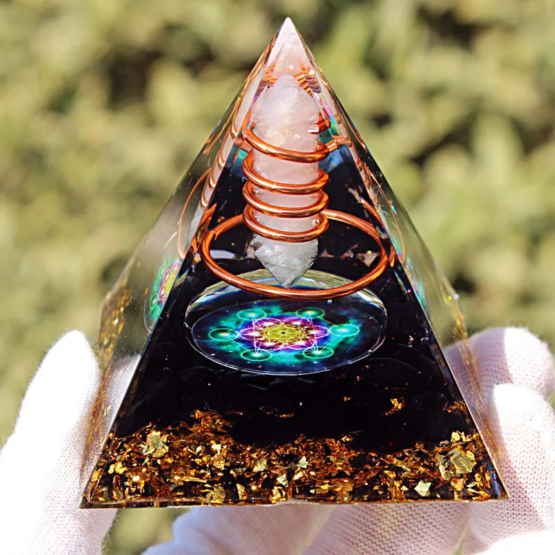 Pirâmide Orgonite - Metatron