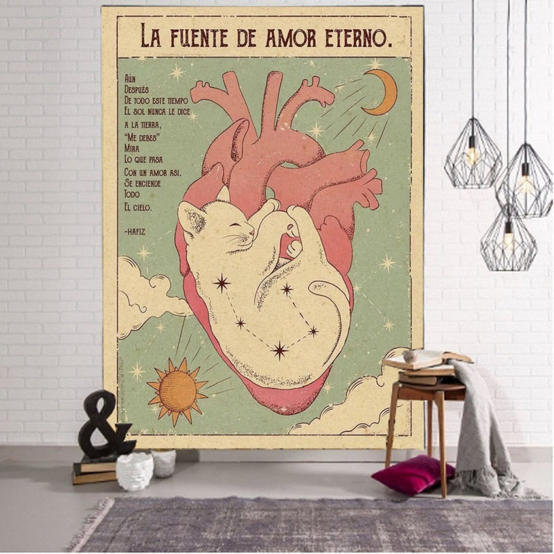 Tapeçaria de Parede - La Fuente de Amor Eterno