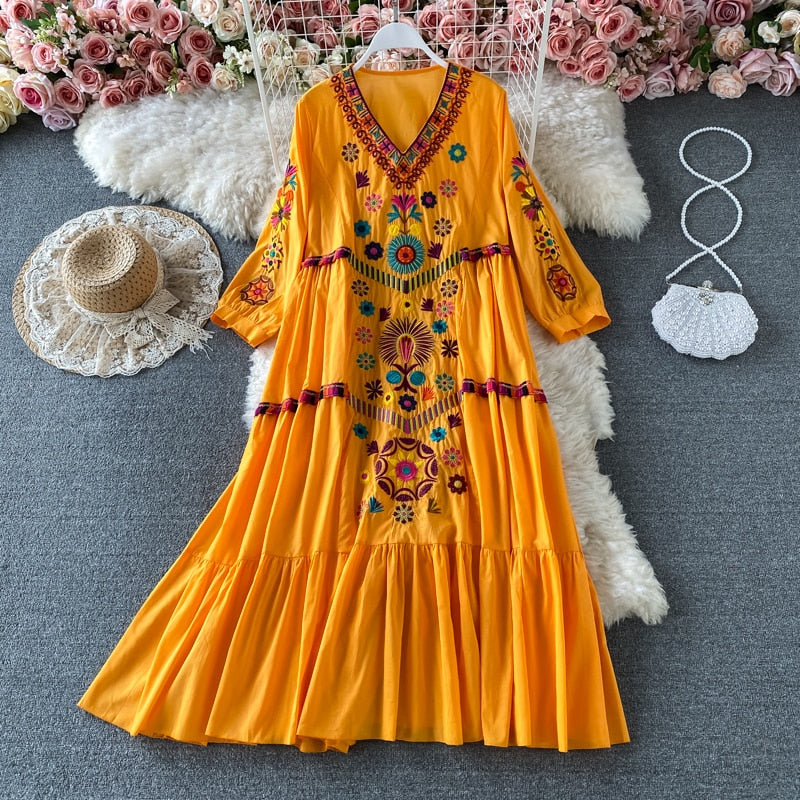 Vestido Místico - Estilo Cottagecore