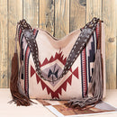 Bolsa de Ombro - Estilo Étnico / Boho