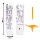 KIT Reflexologia Podal - Meia VitalPoint + Massageadores Acupressão