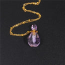 Colar Cheirinho que Cura™ - Colar Difusor Pessoal de Cristais Naturais - Empório Zem