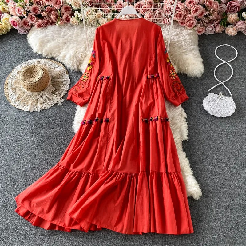 Vestido Místico - Estilo Cottagecore