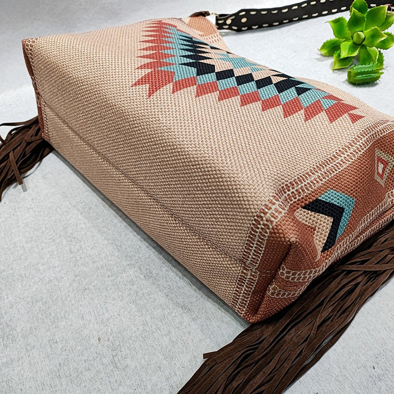 Bolsa de Ombro - Estilo Étnico / Boho
