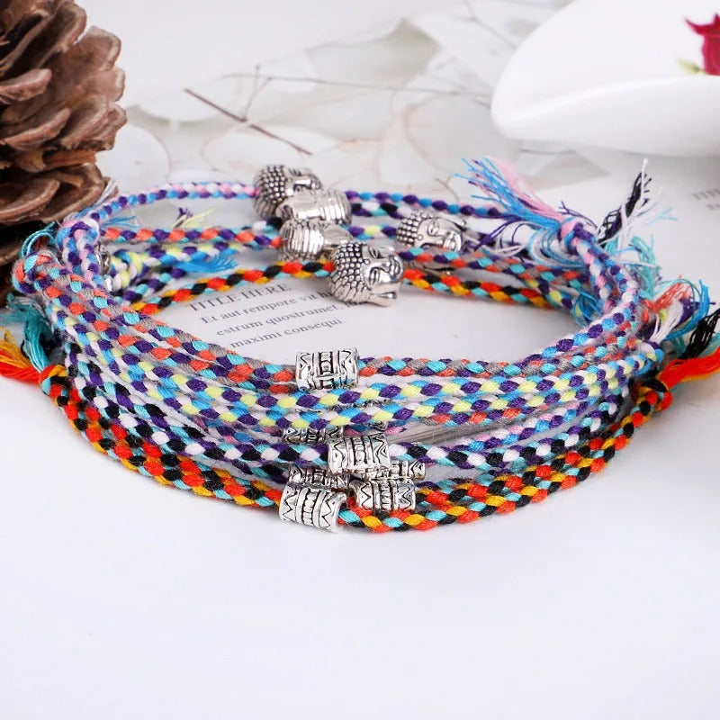Pulseira Budista 4 Fios