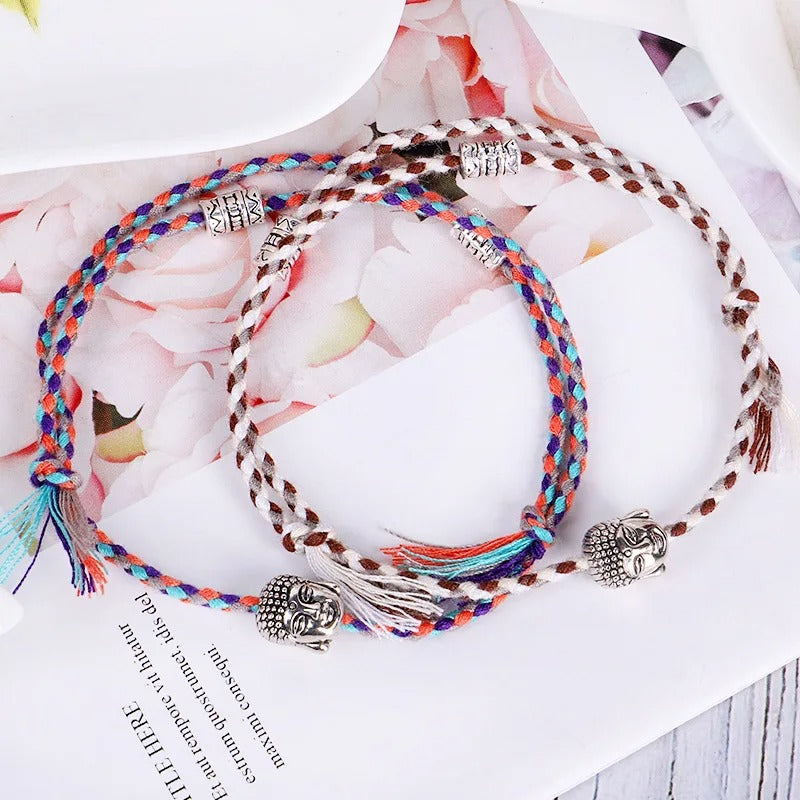 Pulseira Budista 4 Fios