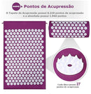 KIT: Tapete Massageador de Acupressão RelaxingMAT™ + Almofada + Bolsa de Brinde - Empório Zem