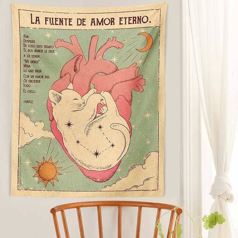 Tapeçaria de Parede - La Fuente de Amor Eterno