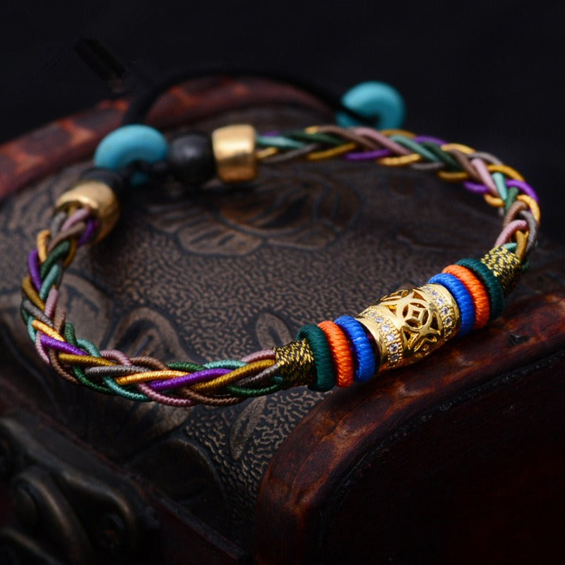 Combo: Pulseira da Tripla Proteção + Pulseira Tibetana