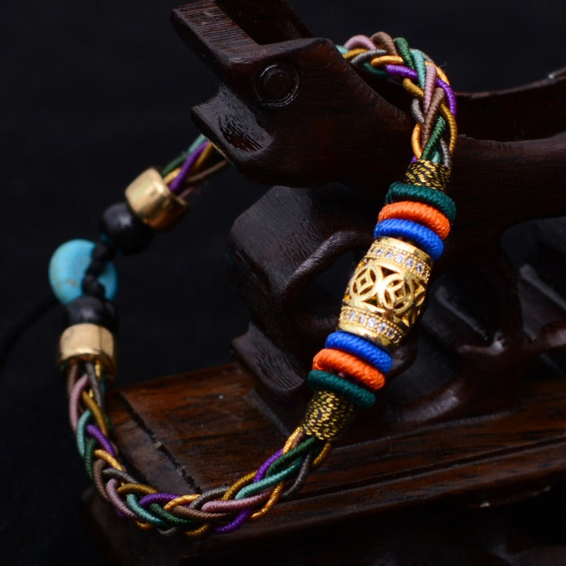 Combo: Pulseira da Tripla Proteção + Pulseira Tibetana