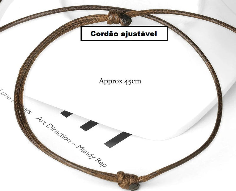 Colar Castroado - Pedras Naturais