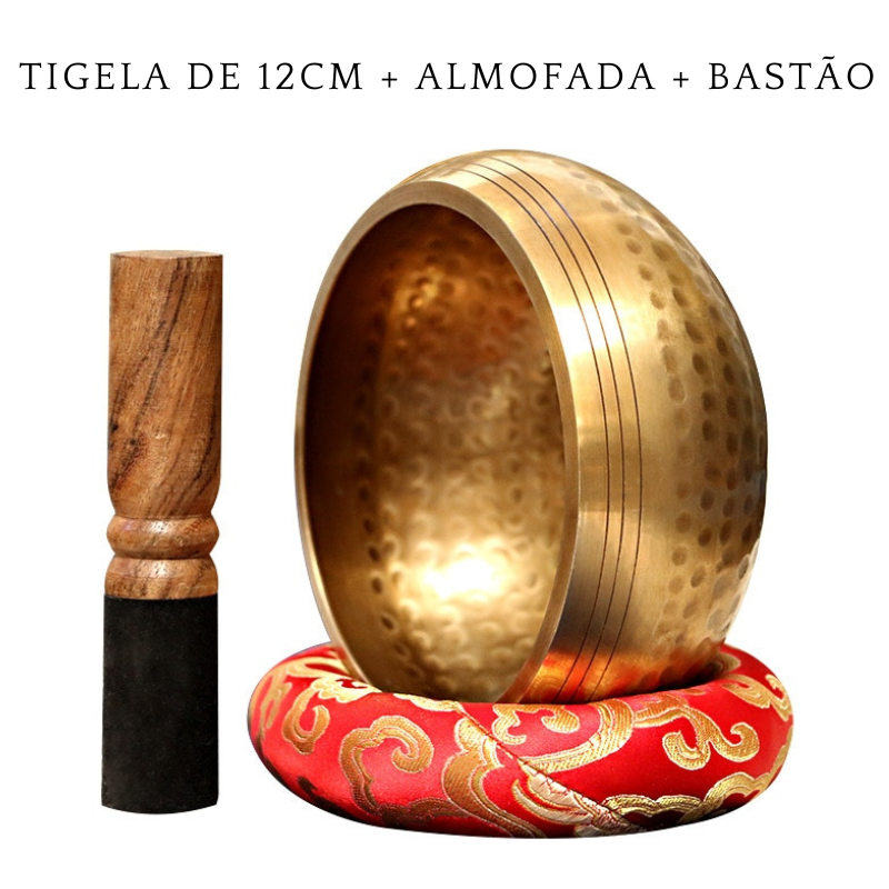 Tigela Tibetana / Bowl Tibetano - Alinhamento dos Chakras
