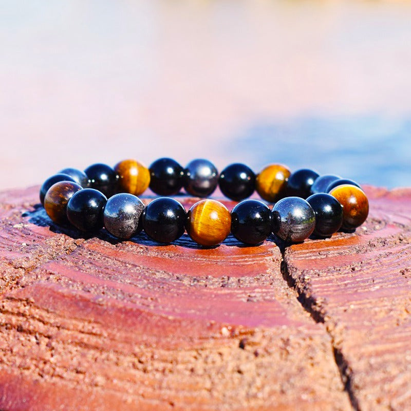 Combo: Pulseira da Tripla Proteção + Pulseira Tibetana