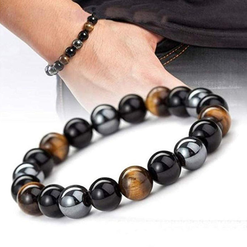 Combo: Pulseira da Tripla Proteção + Pulseira Tibetana