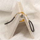 Colar semi-jóia Pingente de Pedra Natural