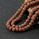 Japamala da Proteção Rudraksha e Ônix - Com Pulseira de Brinde!