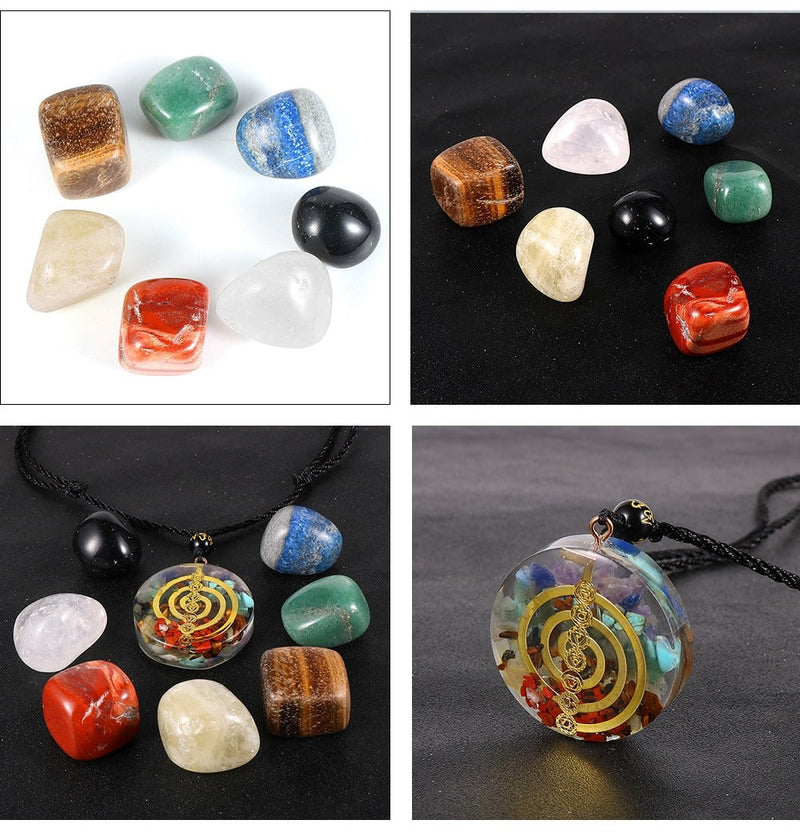 Kit Reiki 7 Chakras + Colar Reikiano Cho Ku Rei!