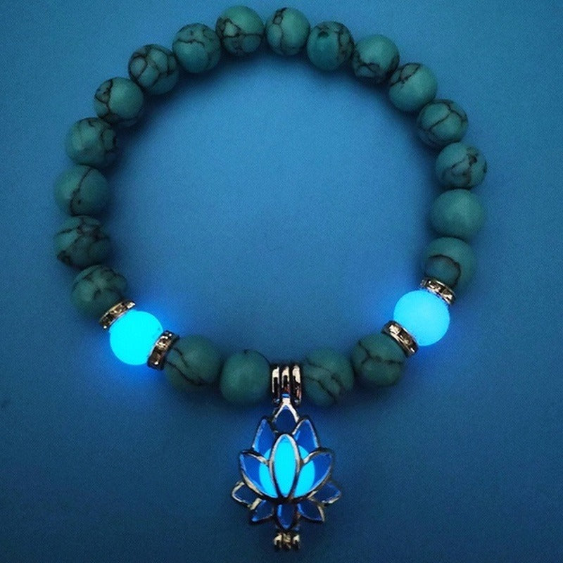 Pulseira Luminosa Flor de Lótus ✨