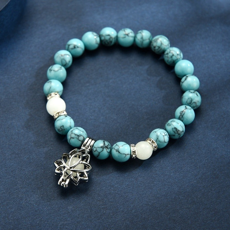 Pulseira Luminosa Flor de Lótus ✨