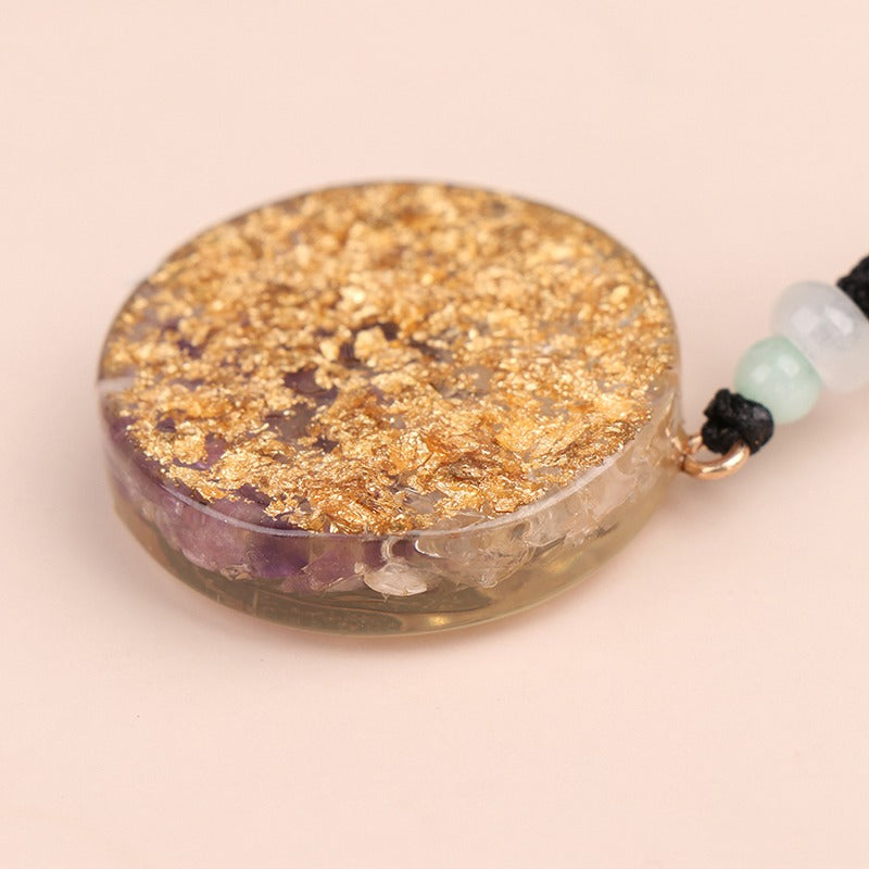 Colar Orgonite Flor de Lótus