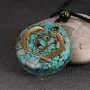 Coleção Colares Orgonite - Símbolos dos 7 Chakras