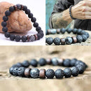 Pulseira Tibetana Lava Vulcânica