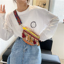 Bolsa de Cintura Boho - Crossbody